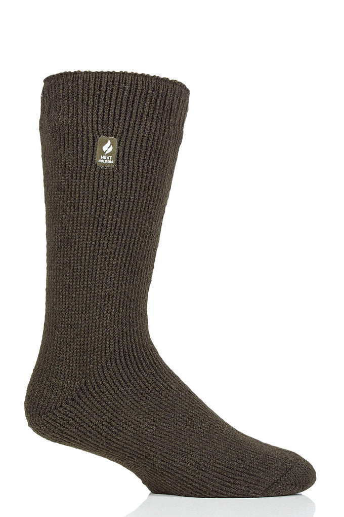 Heat Holders Men's Joshua Original Crew Thermal Sock Dark Forest Green #color_dark forest green
