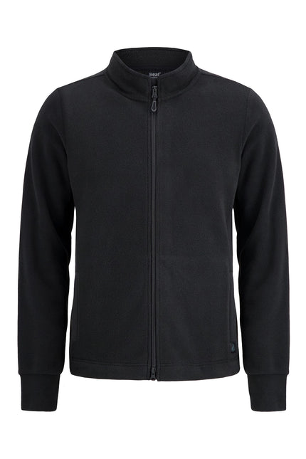 Heat Holders Men's Original Thermal Fleece Zip Jacket Black #color_black