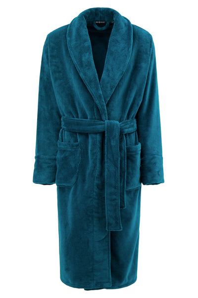 Heat Holders Mens Spa Robe Autumn Green #color_autumn green