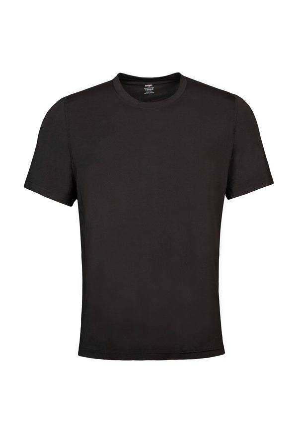 Heat Holders Men's ULTRA LITE Short Sleeve T-Shirt Black #color_black