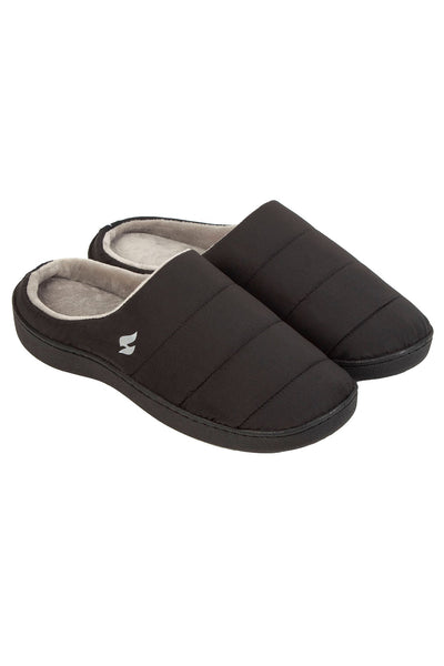 Heat Holders Men's Scuff Slipper Black #color_black