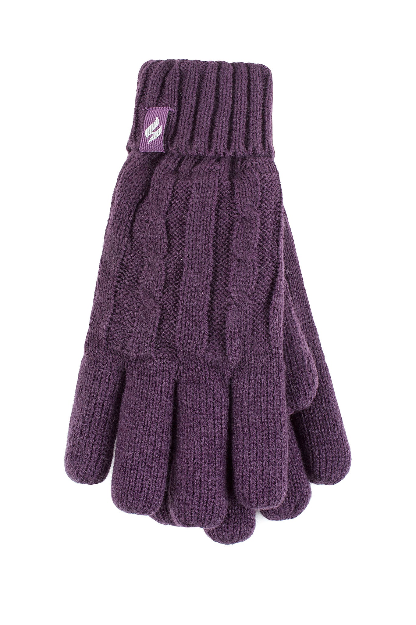 heat holders damen handschuhe Heat Holders Women's Amelia Solid Cable-Knit Gloves