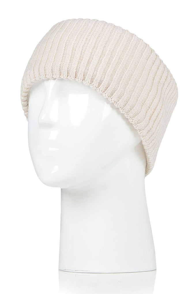 Heat Holders Womens Jordan Ribbed Headband Buttercream #color_buttercream