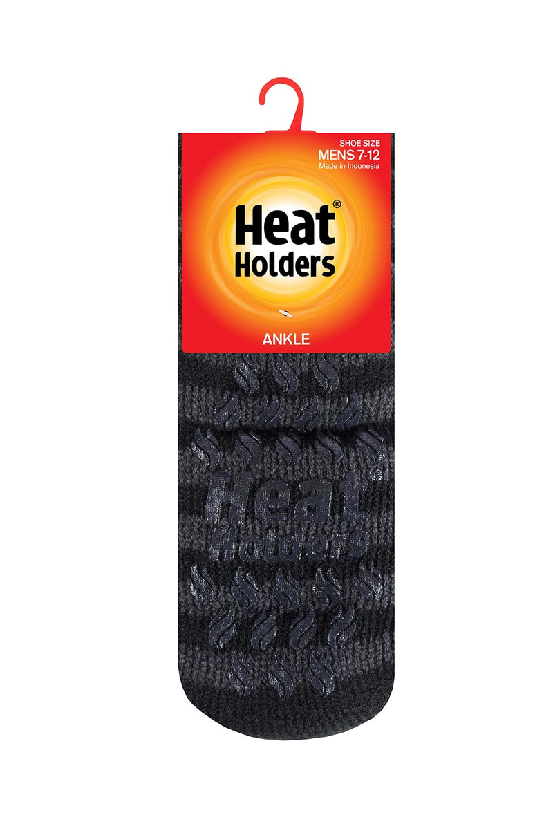 Men's Stripe Ankle Slipper Socks Packaging