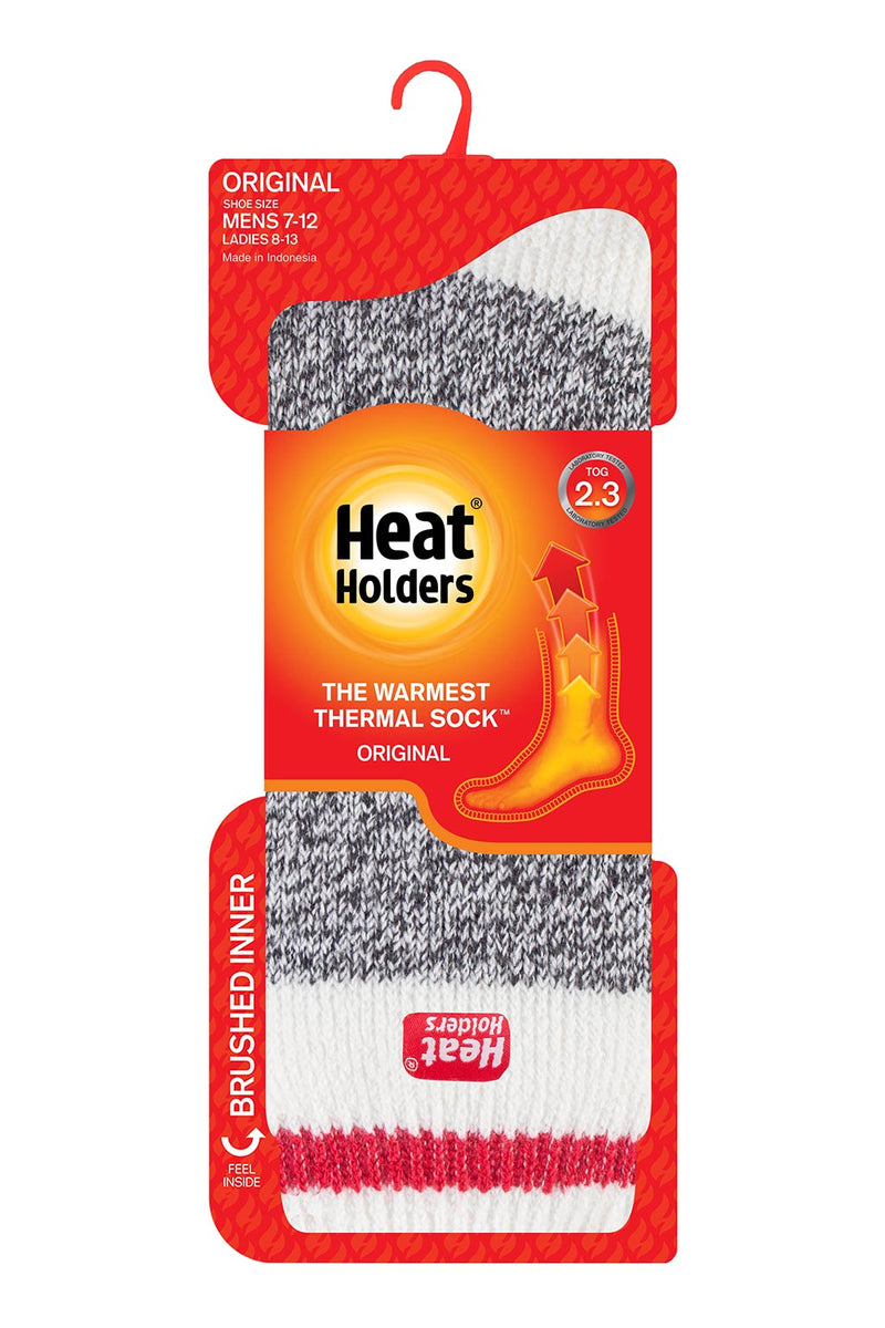 Men's Cream Block Twist Socks Packaging