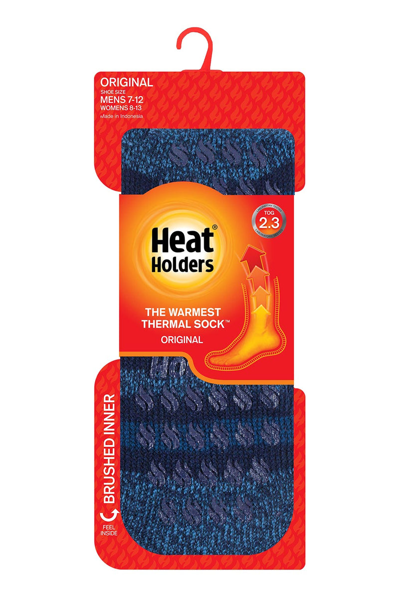 Men's Siskin Stripe Slipper Socks Packaging