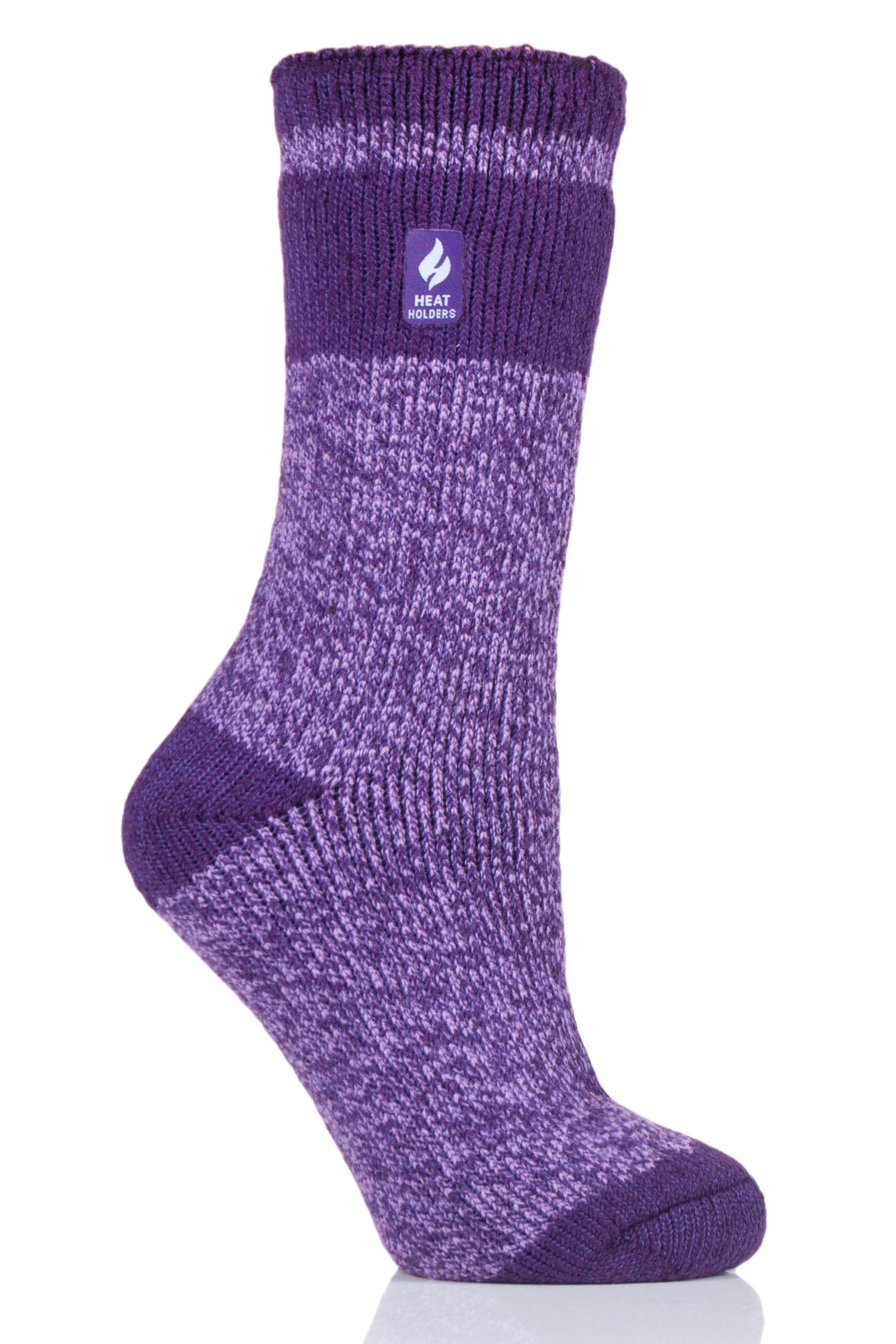 Women's Snowdrop ORIGINAL™ Block Twist Socks – Heat Holders®