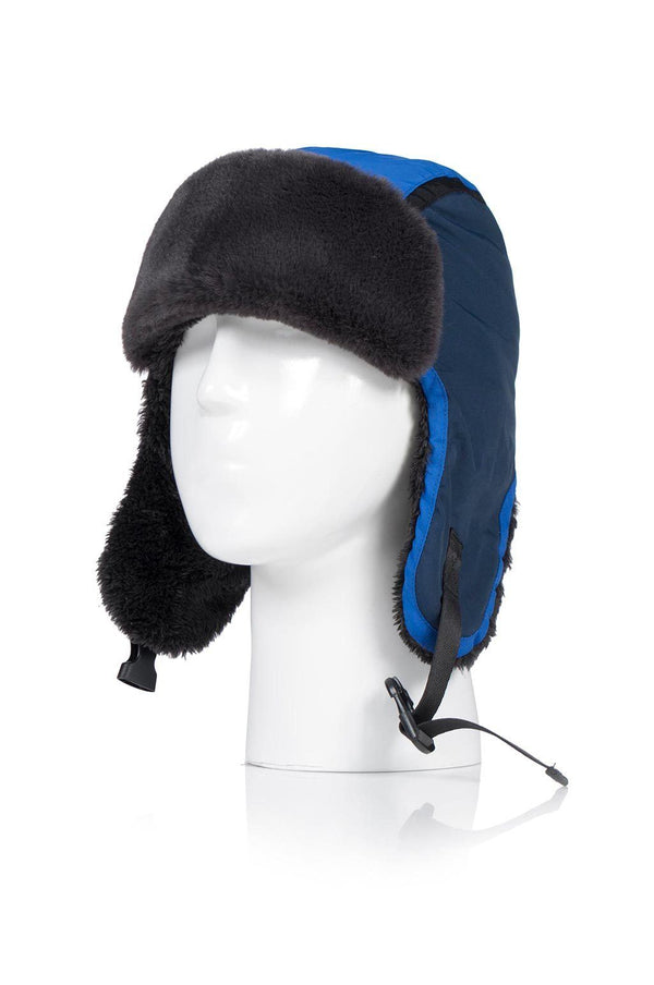 Heat Holders Boys Thermal Trapper Hat Navy/Blue #color_navy/blue
