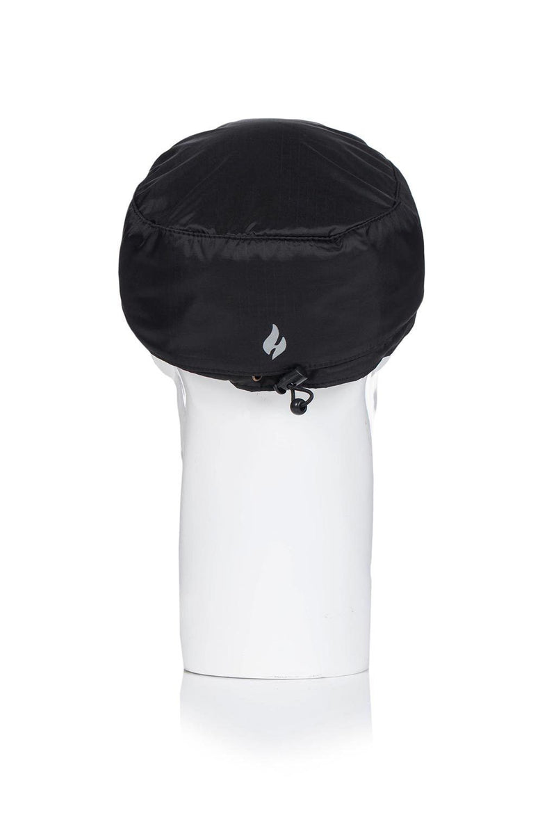 Heat Holders Men's Thermal Adventurer Hat Black - Rear View