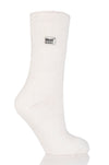 Heat Holders Camellia Women's Original Thermal Crew Sock White - Big/Tall #color_white